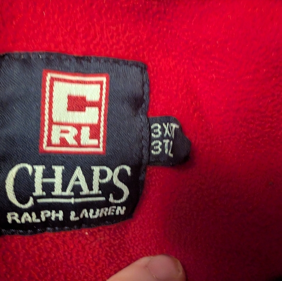 Chaps Ralph Lauren Red Pullover - Picture 2 of 2